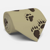 Grizzlybeersporen Stropdas (Opgerold)