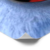 grizzy en de lemmingen zijn woedend blij poster (Hoek)