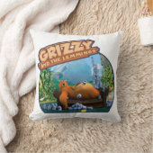 grizzy en lemming kussen (Deken)