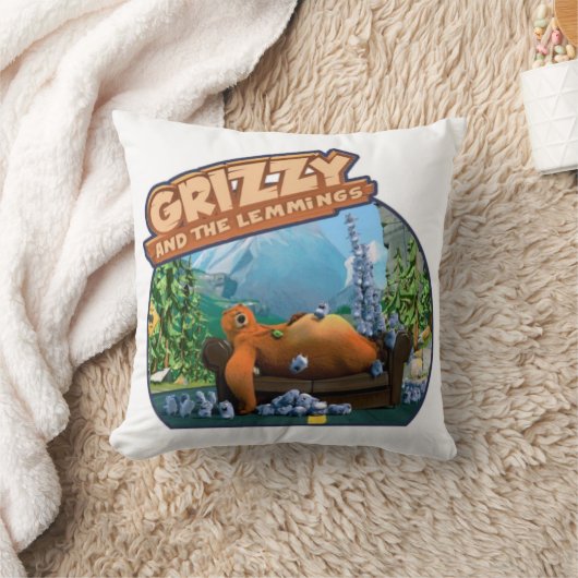 grizzy en lemming kussen (Deken)