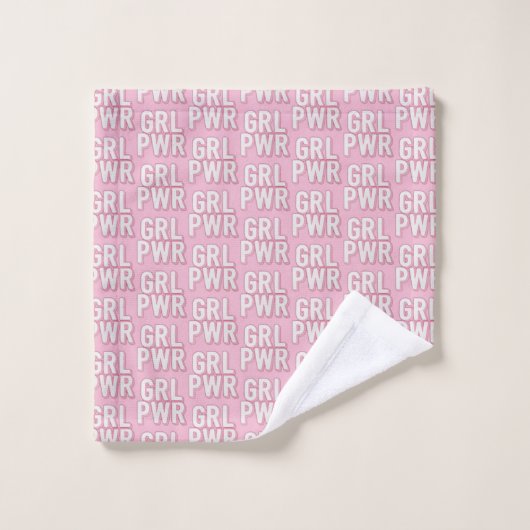 GRL PWR BAD HANDDOEK (Wasdoekje)