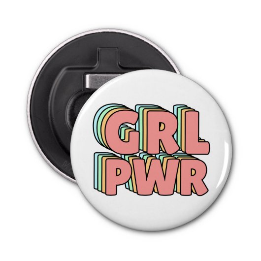 GRL PWR BUTTON FLESOPENER (Voorkant)