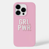 GRL PWR Case-Mate iPhone CASE (Achterkant)