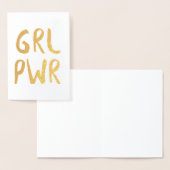 GRL PWR FOLIE KAARTEN (Display)