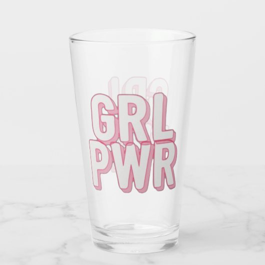 GRL PWR GLAS (Achterkant)