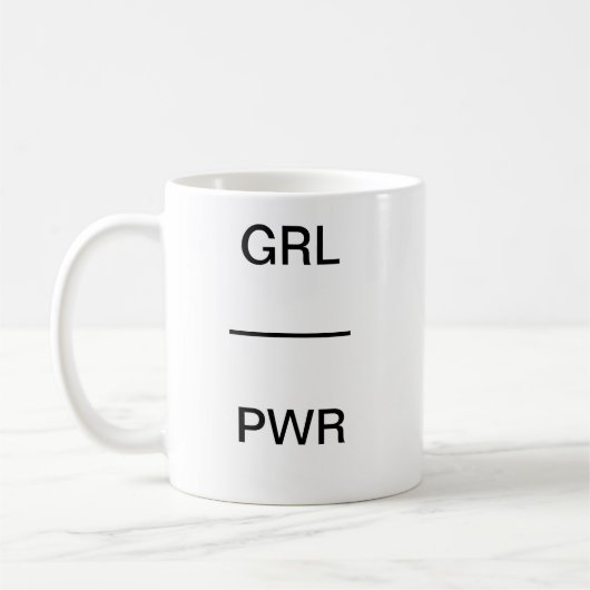 GRL PWR-Mok Koffiemok (Links)