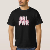 GRL PWR T-SHIRT (Voorkant)