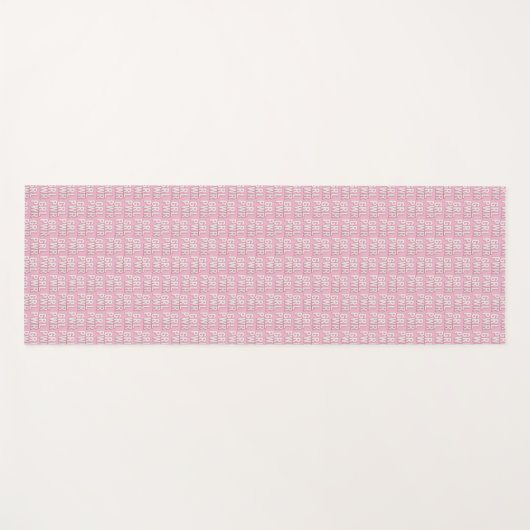 GRL PWR YOGAMAT (Voorkant (horizontaal))