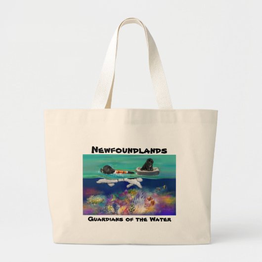 GRNC-watertestlandseer Grote Tote Bag (Voorkant)