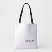 Groceries, maar maak het halal Bag Draagtas (Voorkant)