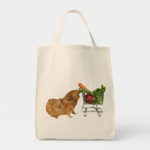 Grocery Shopping Guinee Pig Tote Bag