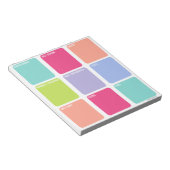 Grocery Shopping List Note Pad Notitieblok (Schuin)