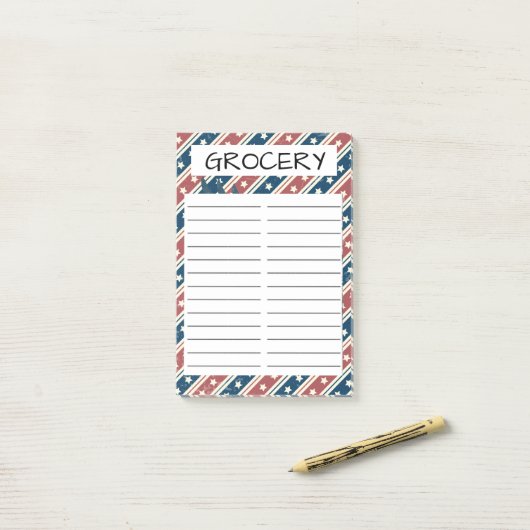 GROCERY STORE POST-IT® NOTES (Op bureau)