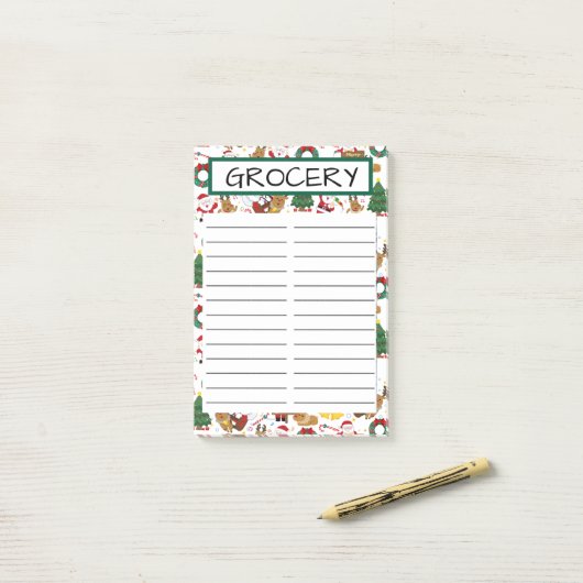 GROCERY STORE POST-IT® NOTES (Op bureau)