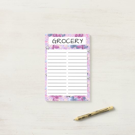 GROCERY STORE POST-IT® NOTES (Op bureau)