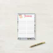 GROCERY STORE POST-IT® NOTES (Op bureau)