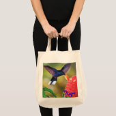 Grocery Tas "Blue Hope Hummingbird" (Voorkant (product))
