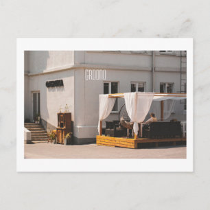 Grodno Belarus City Architecture Life Bar Briefkaart