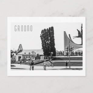 Grodno Belarus City Architecture Life Briefkaart