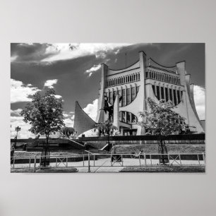Grodno Belarus Cityscape Architecture City View Poster