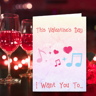 Groef in mijn hart deze Valentijnsdag Feestdagen Kaart