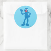 Groef Ronde Sticker (Tas)