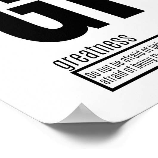 Groeheid - fundamentele elementen van succes poster (Hoek)