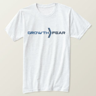 Groei Angst T-shirt Motivatie Collectie