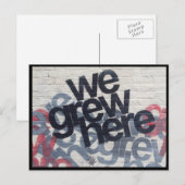 groei briefkaart (Voorkant / Achterkant)