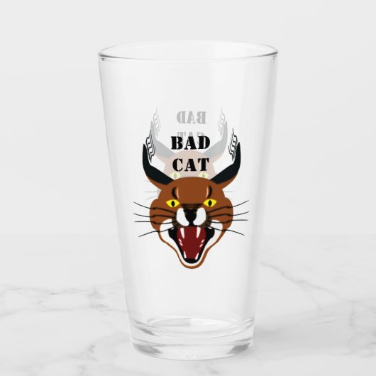 Groei Caracal Bad Cat Glas (Voorkant)
