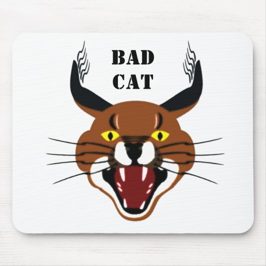 Groei Caracal Bad Cat Muismat (Voorkant)