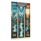 Groei door waar je bent klembord (Rechts)