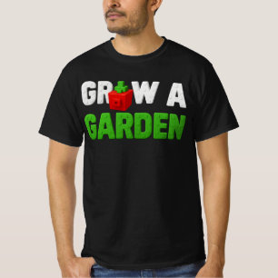 Groei een Tuin Gamer Ontwerp voor Kinderen die van T-shirt