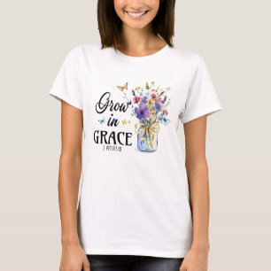 Groei in genade t-shirt