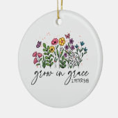 Groei in Grace Keramisch Ornament (Links)