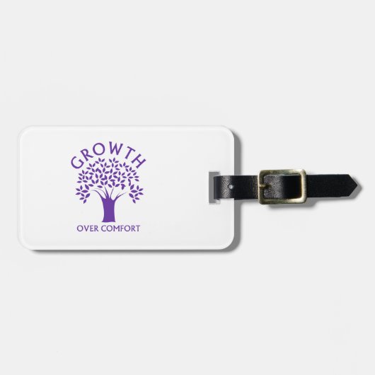 Groei in vergelijking bagagelabel (Voorkant horizontaal)