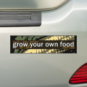 Groei je eigen Bumpersticker (Op auto)