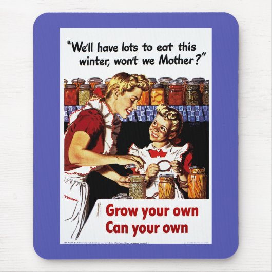 Groei je eigen — kan je je eigen muismat (Voorkant)