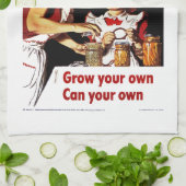 Groei je eigen — kan je je eigen theedoek (Gevouwen)