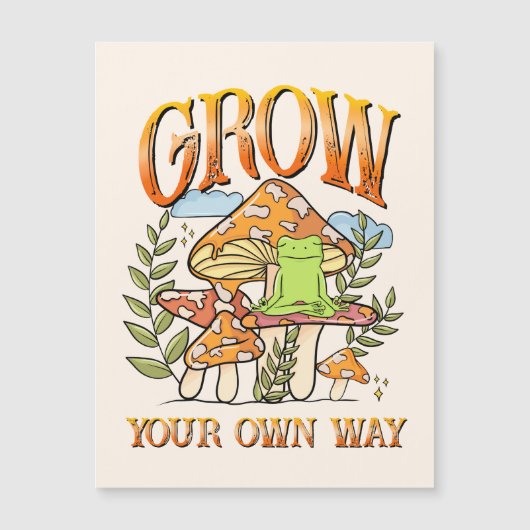 Groei je eigen weg (Voorkant)