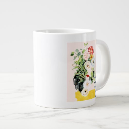 Groei je eigen weg extra grote beker (Voorkant rechts)