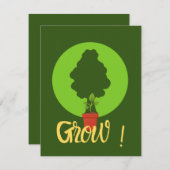 Groei! - Kom snel. (Voorkant / Achterkant)