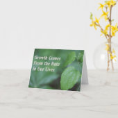 Groei komt van de Kaart van de Aanwinst - leeg bin (Gele Bloem)