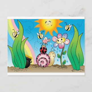 Groei met mij! Grandit avec moi! #2 Briefkaart