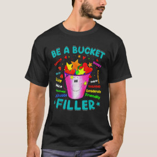 Groei Mindset Bucket Filler School Counselor Back T-shirt