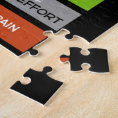 Groei Mindset Funny Classroom Brain Motivatie Legpuzzel (Zijkant)