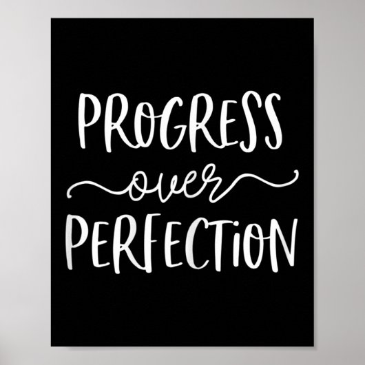 Groei-minimalistische leraar maakt vooruitgang per poster (Voorkant)