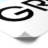 Groei Motivatie Abstract Poster (Hoek)