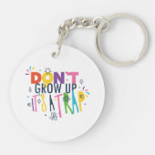 Groei niet op, het is een val sleutelhanger (Achterkant)