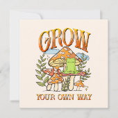 "Groei op je eigen manier" | Mediterende kikker &  (Voorkant)